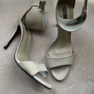 SHUTZ GRAY SANDALS